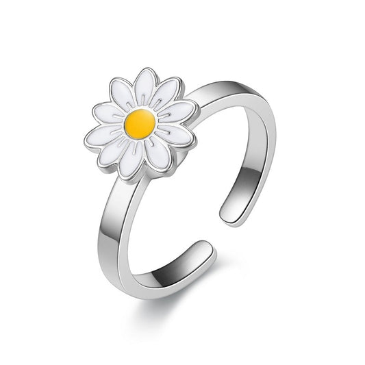 fidget ring, anti-anxiety, stress relief, spinner ring, mindful jewelry, zenpath