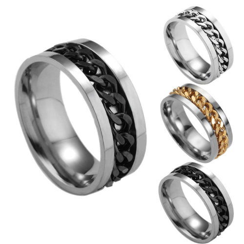 Anti-Anxiety Spinner Ring - Fidget Ring for Stress Relief